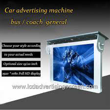 TV Touch Bus Advertising Player With Split Screen 21.5" Indoor Digital Displayer