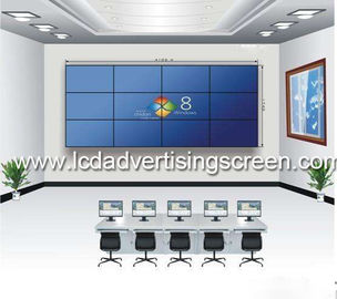 Floor Stand  55 Inch Video Wall 5x5 Controller 3.5mm Gap For Shopping Mall