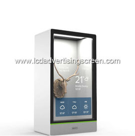 21.5 Inch Transparent LCD Display Box Full HD LCD Glass Box Refrigerator