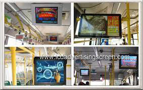 21.5 Inch Bus Advertising Screen Android Media Player Display 1 Year Warranty