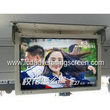 Bus LCD Advertising Digital Signage USB / SD Input 1920*1080 Resolution