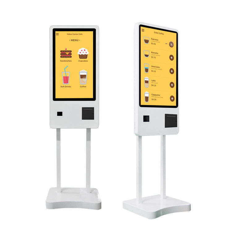 24in 16.7M Touch Screen Kiosk 350cd/M2 For Self Service Payment