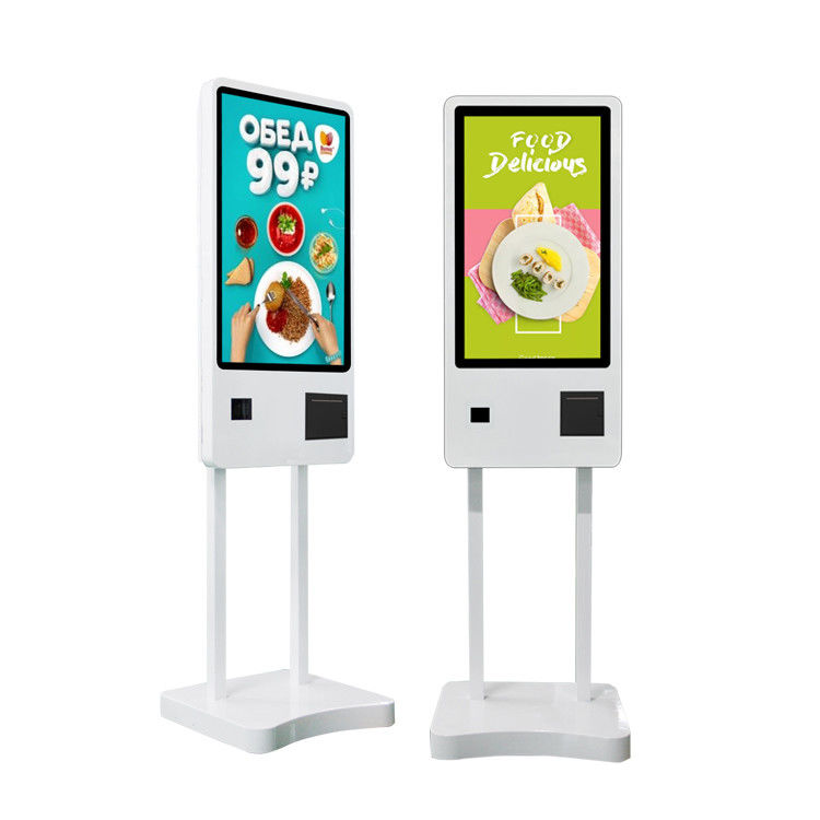24in 16.7M Touch Screen Kiosk 350cd/M2 For Self Service Payment