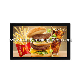 Full HD Indoor Advertising Screen Wall Hanging Black Colour TFT 1920*1080