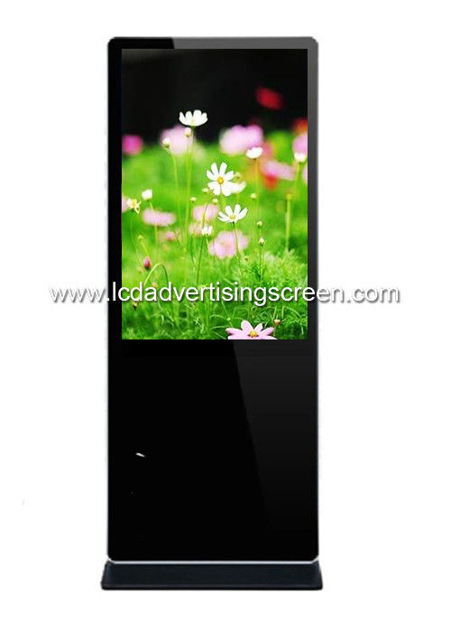 65inch floor standing lcd advertising display slim lcd display kiosk
