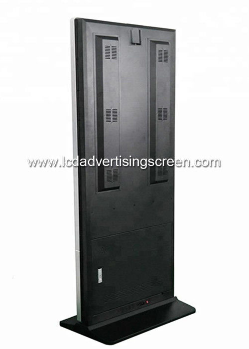 55 inch Totem vertical screen floorstand multimedia kiosk standing lcd advertising display for advertising