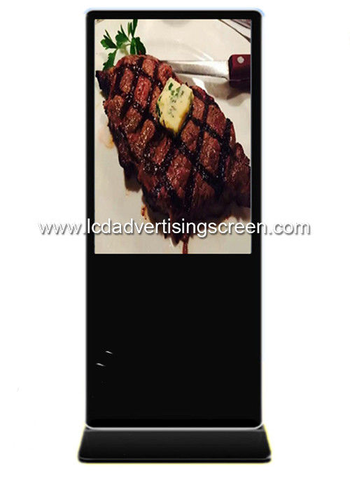 Indoor Standing LCD Advertising Display With Android Or Widnows Os