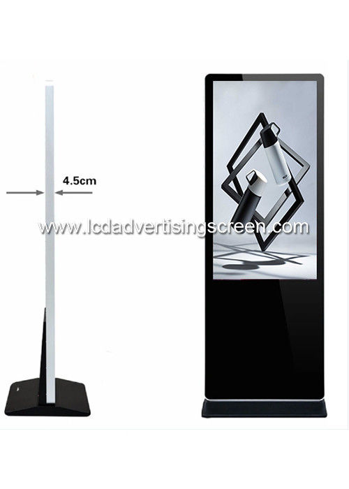 Restaurant Floor Standing Digital Signage 43 Inch for Advertising