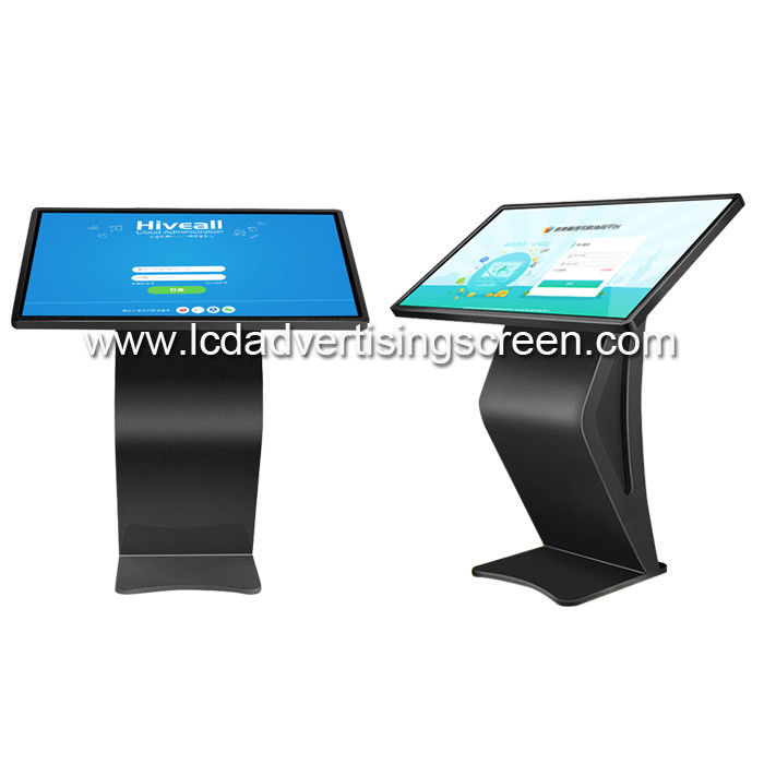 49 Inch Black LCD Capacitive Touch Screen All in One Display Kiosk with Win10 System