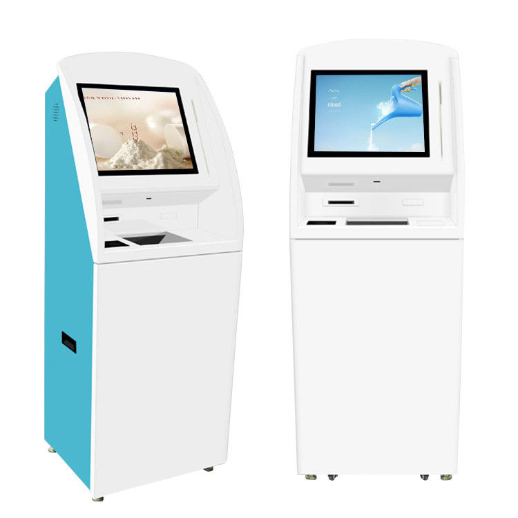 Capacitive Touch Screen All In One Terminal PC LCD Totem With Printer