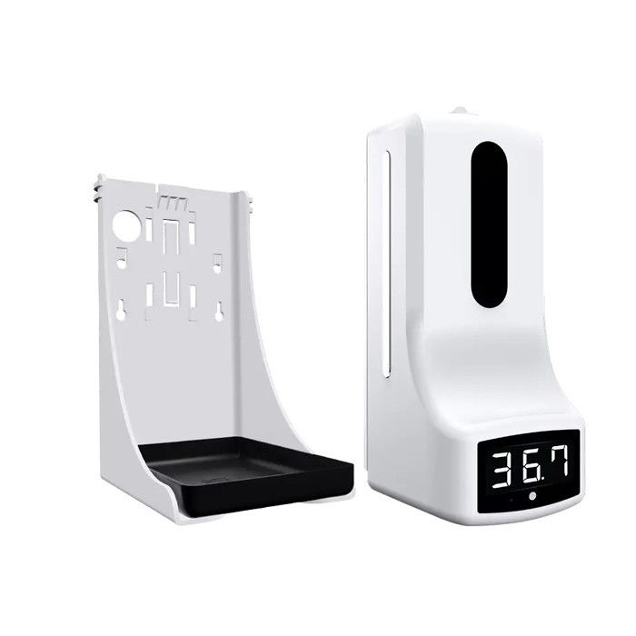 1000ml Touchless Sanitizer Dispenser With Infrared Fever Measure Device