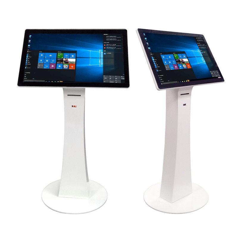 Capacitive Touch 32 Inch LCD Kiosk Support Split Screen 250cd/M2