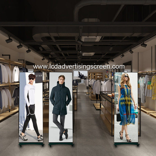 Full Display RK3288 Floor Standing Digital Signage For Advertising 35 Inches