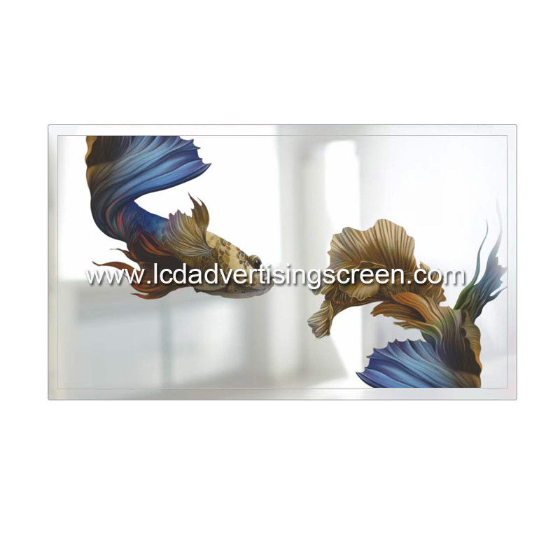 43In Smart Mirror 500cd/M2 Wall Mounted Advertising Display Alu Edge